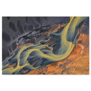 A Colorful Flow: Almost Like Amber №2 – Iceland